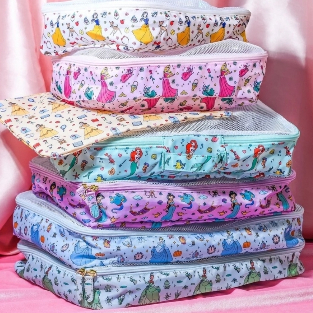 Disney Princess X Stoney Clover packing Cube Set